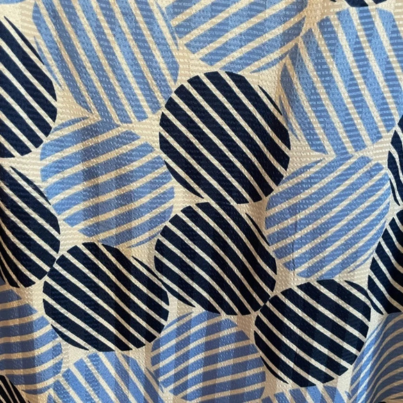 Tulle Shift Dress Geometric print size M - Picture 3 of 5